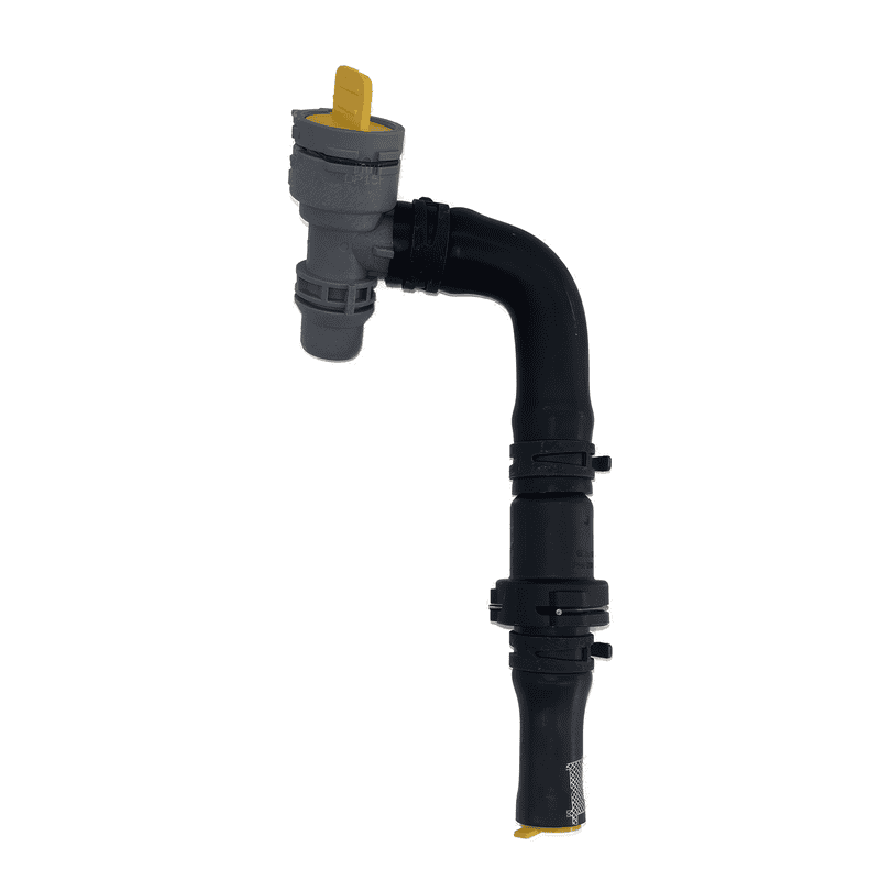 Transmission Cooler Hose With Thermostat Tee