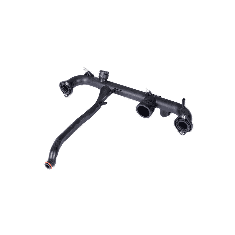 Plastic Upper Radiator Hose Connector Cylinder Head