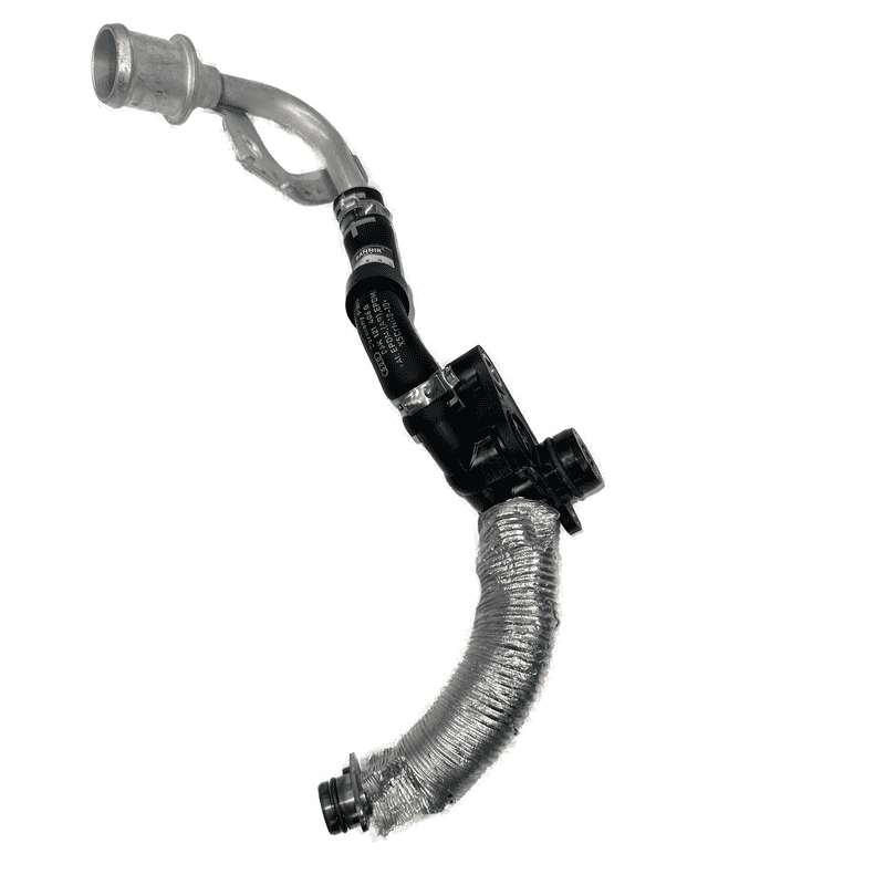 Turbocharger Coolant Distributor Hose With Tee