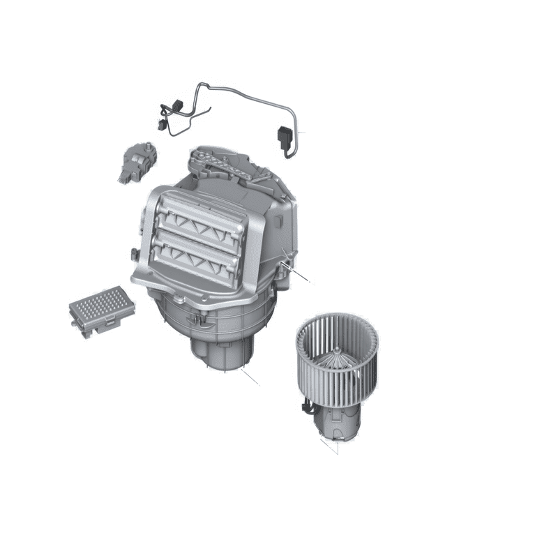 Blower Motor Without Resistor DY8699