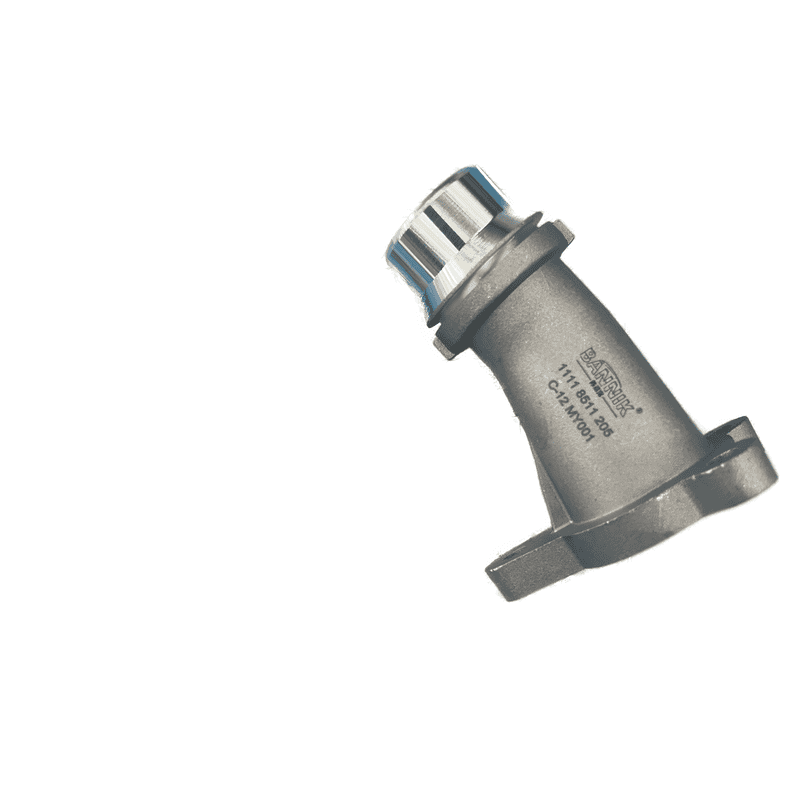 Aluminum Short Coolant Connector Engine Block Upper Radiator Hose
