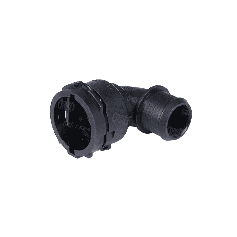 Plastic Large 90 Degree Heater Hose Connector
