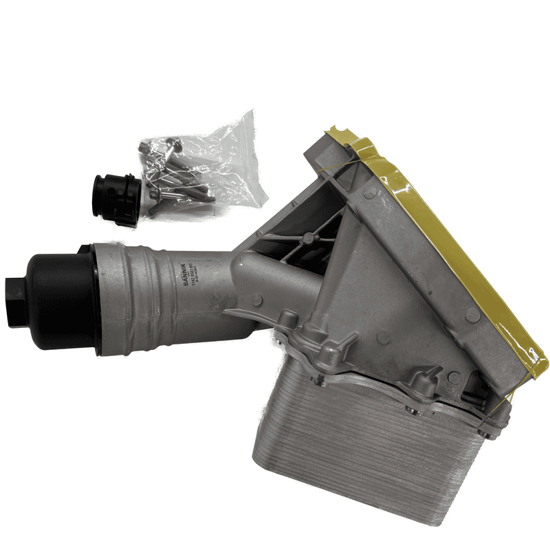 Aluminum Oil Filter Housing Assembly With Oil Cooler