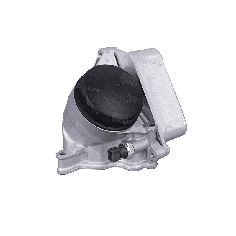 Aluminum Oil Filter Housing Assembly With Oil Cooler