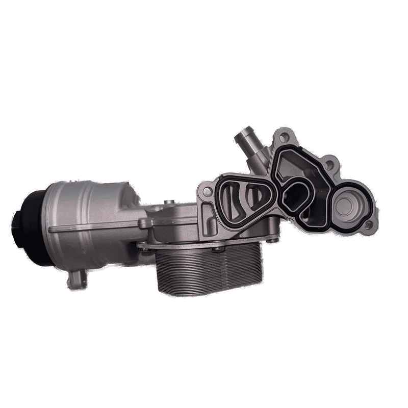 Aluminum Oil Filter Housing Assembly With Oil Cooler