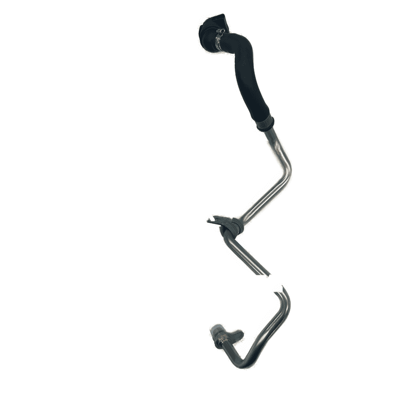 Turbocharger Coolant Outlet Pipe Plastic Connector Steel Pipe
