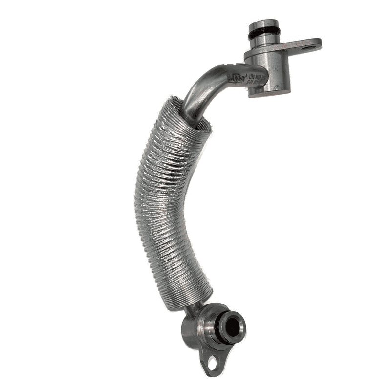Turbocharger Coolant Outlet Steel Pipe