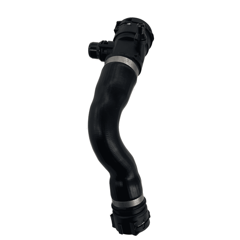 Upper Radiator Hose Radiator to Engine with Four Way Connector
