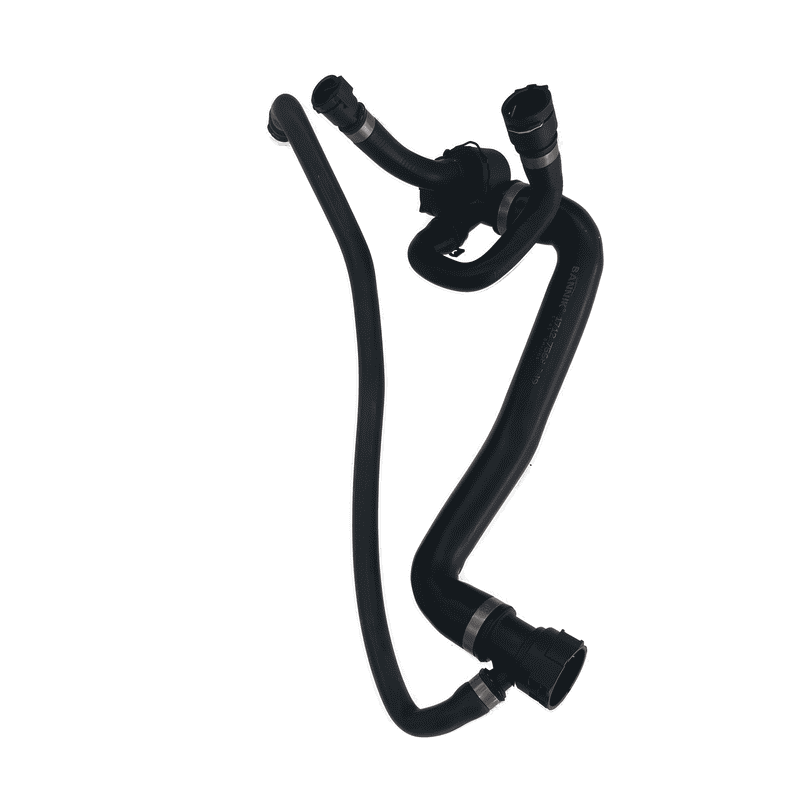 Upper Radiator Hose Radiator to Engine Dual Tee Ends