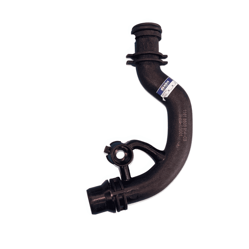 Intake Manifold Coolant Hose Plastic Curved C3