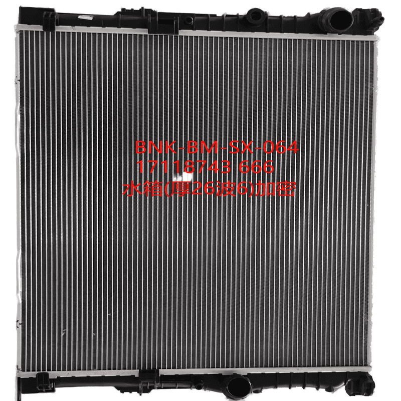 Low Temperature Radiator Side 2 Port All Aluminum
