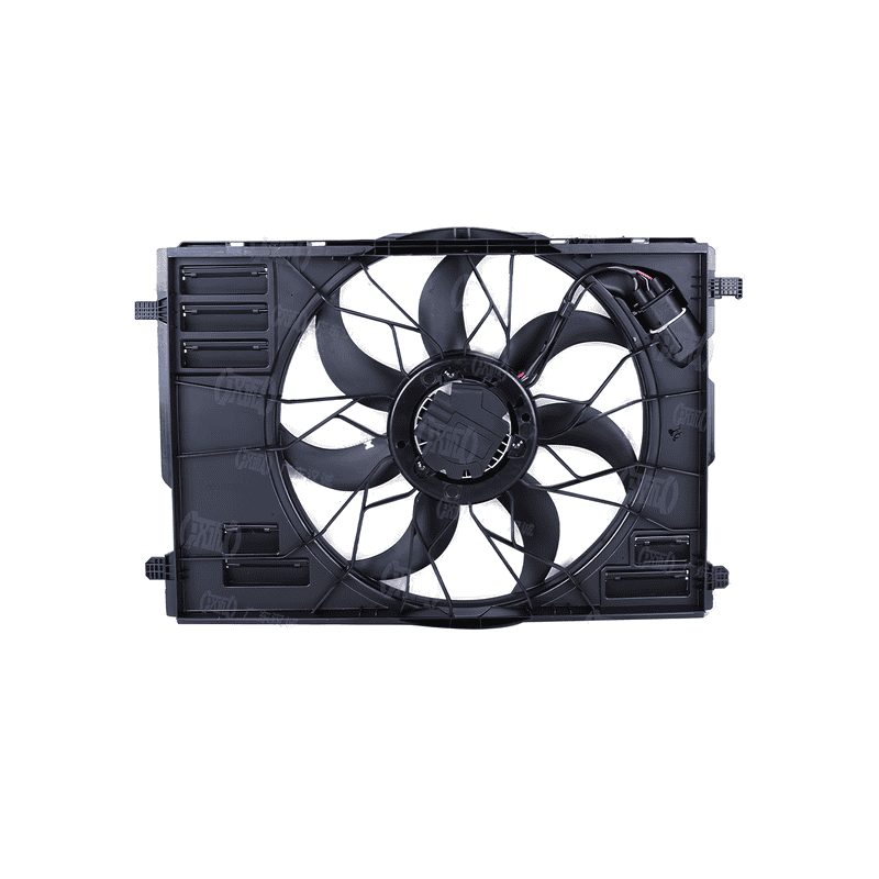Electric Cooling Fan Assembly Single Fan 400W Brushless