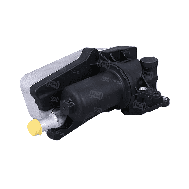 Oil Filter Housing Assembly with Oil Cooler Plastic