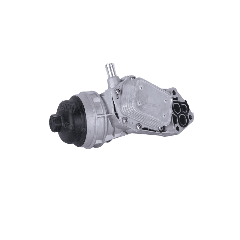 Oil Filter Housing Assembly with Oil Cooler Aluminum