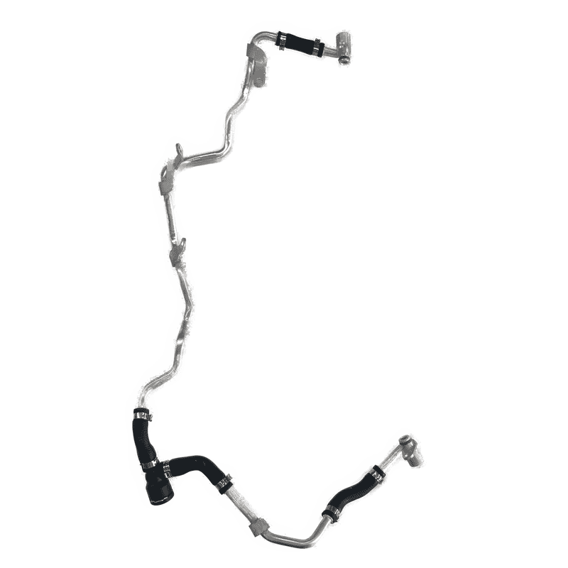 Turbocharger Coolant Outlet Hose Assembly OE Aluminum Pipe