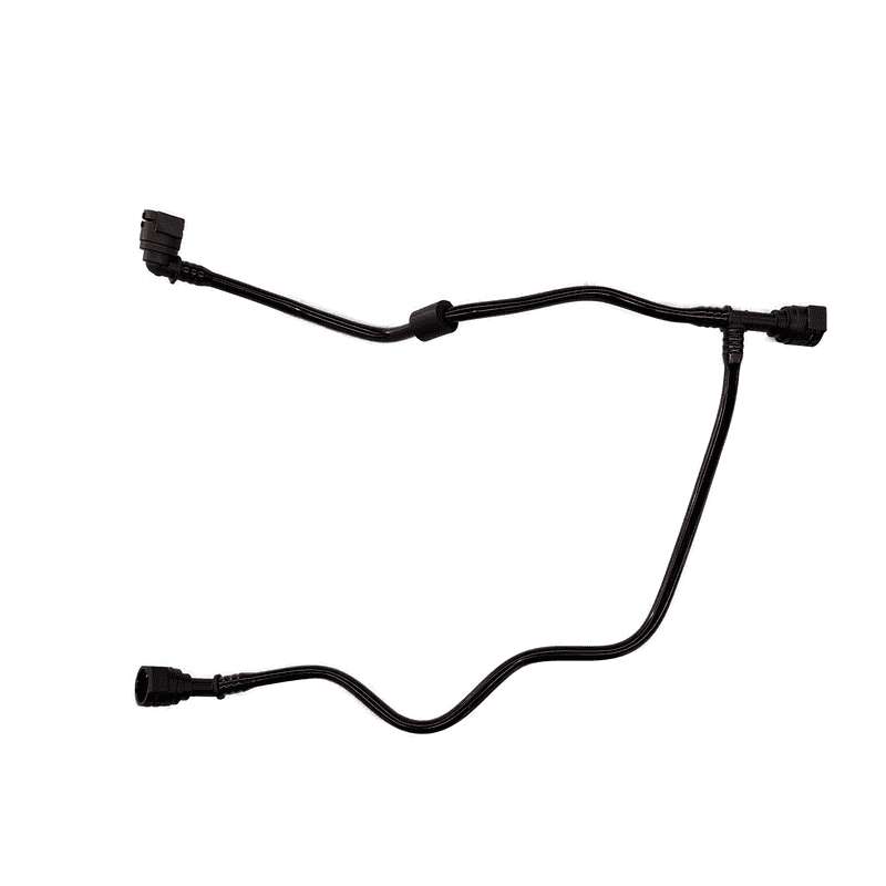 Expansion Tank Hose Upper Tank to Radiator with Tee