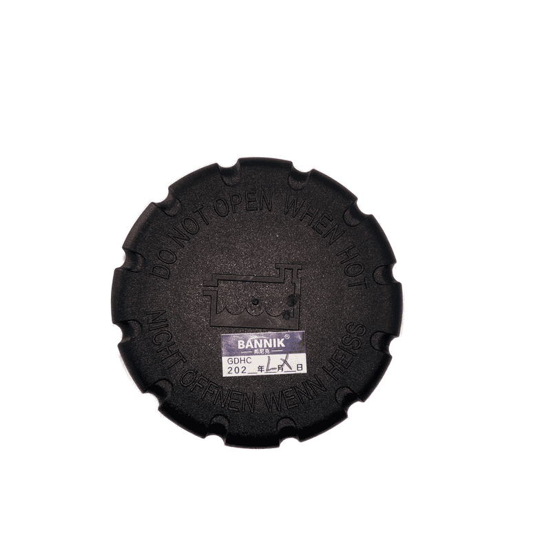 Coolant Reservoir Cap Black Flat
