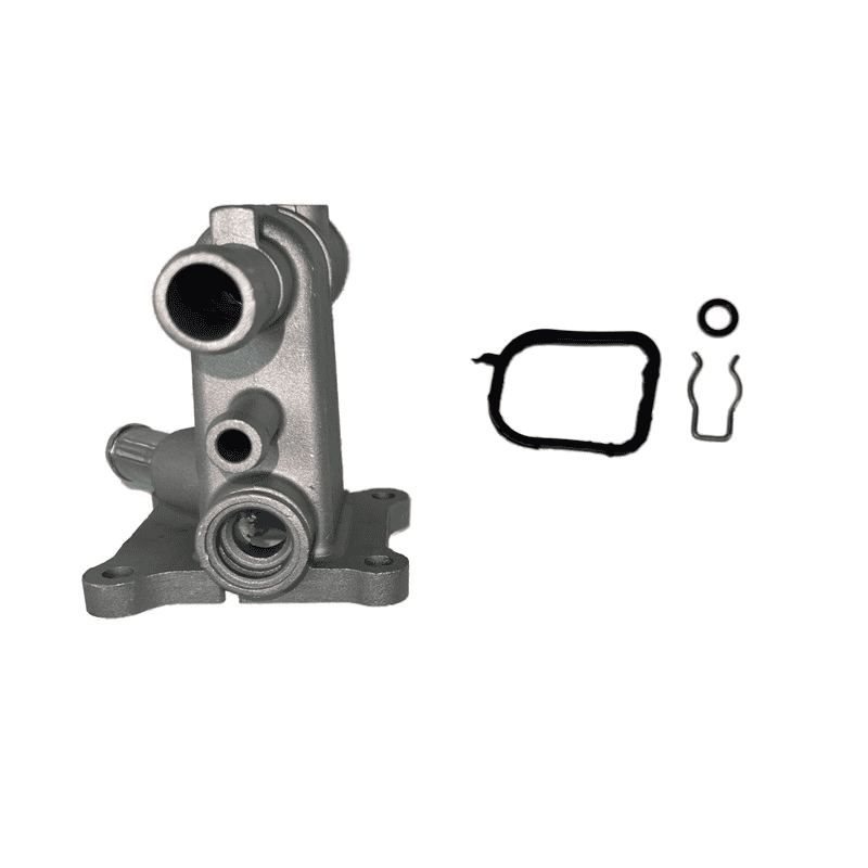 Cylinder Head Rear Water Pipe Fitting 4-Way Aluminum
