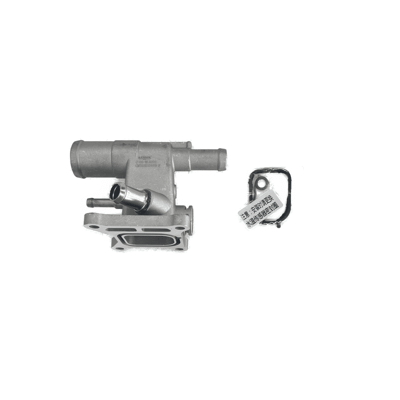 Cylinder Head Rear Water Pipe Fitting 4-Way Aluminum