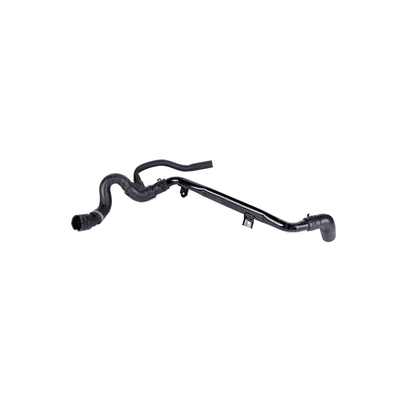Lower Radiator Hose With T-Fitting With Metal Pipe