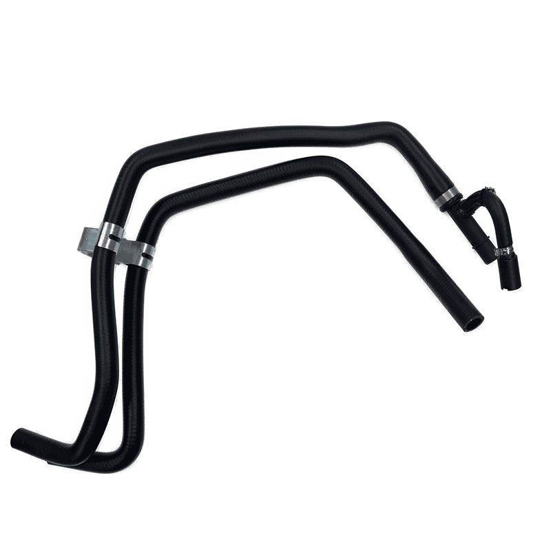 Heater Core Hose Dual Connected With T-Fitting