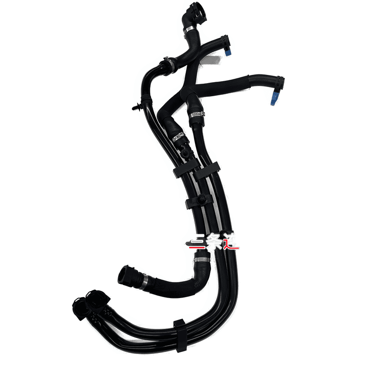 Heater Water Hose to Transmission Cooler Triple