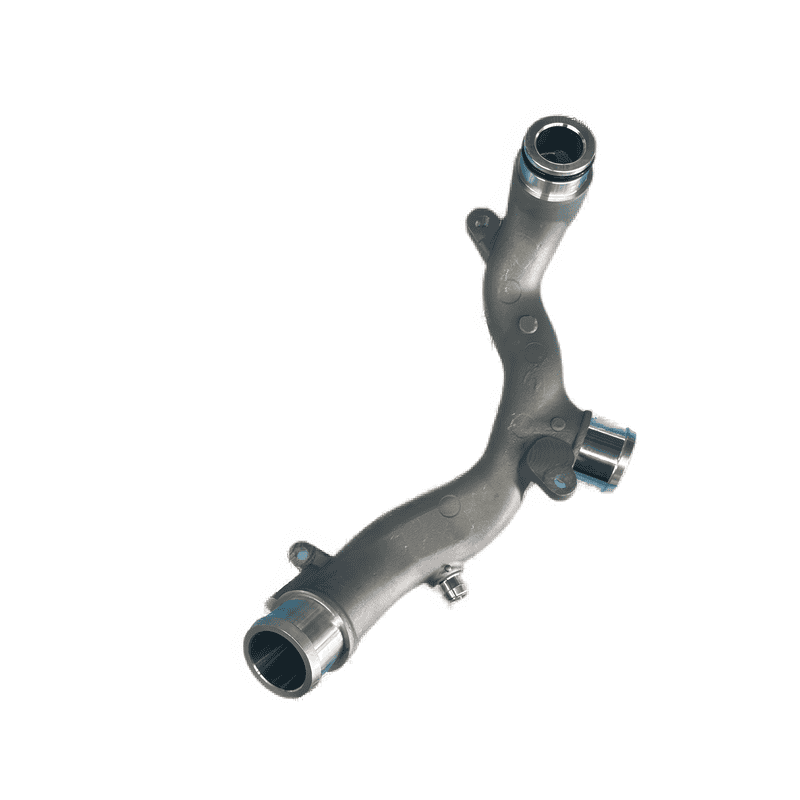 Upper Radiator Hose Connector Four-Way Aluminum
