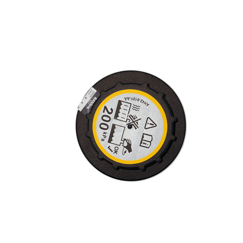 Coolant Reservoir Cap Black 200kPa