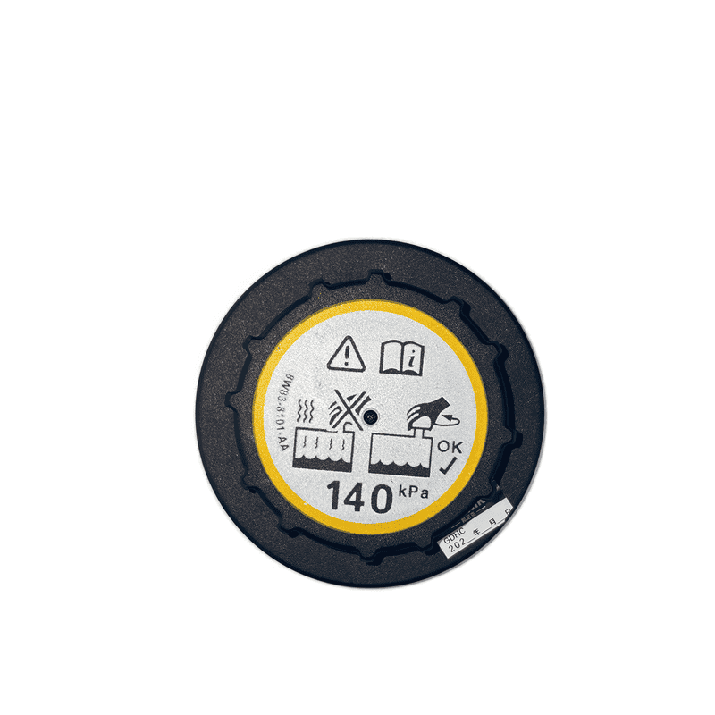 Coolant Reservoir Cap Black 140kPa
