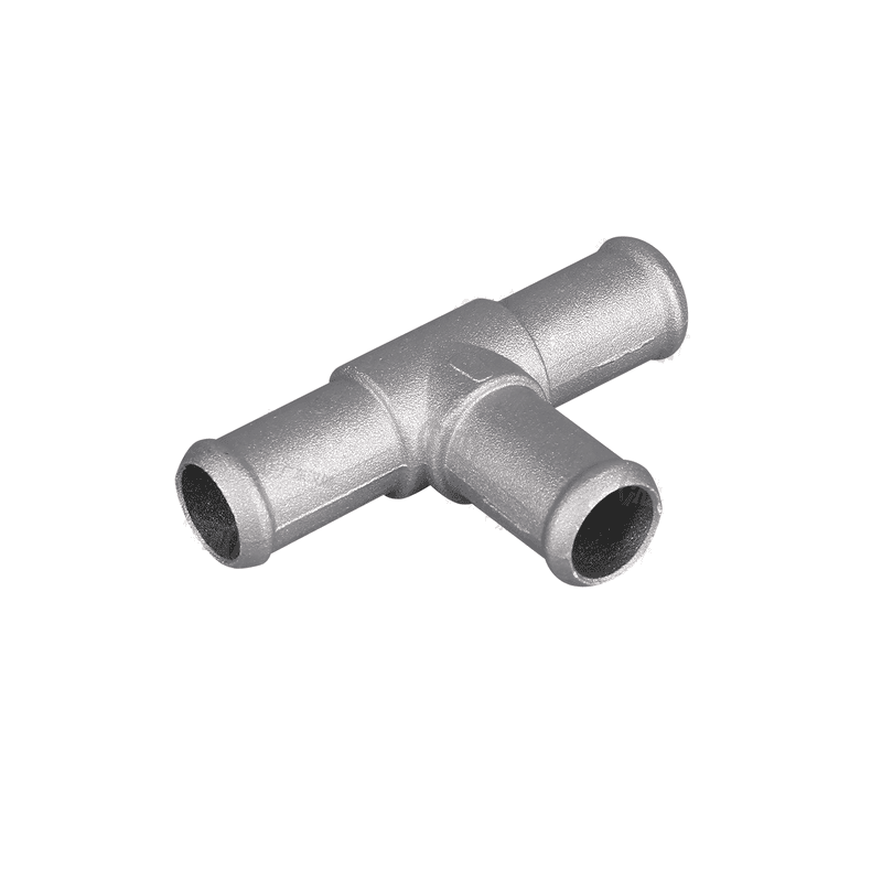 Coolant Hose Tee Fitting Aluminum 17x17x17