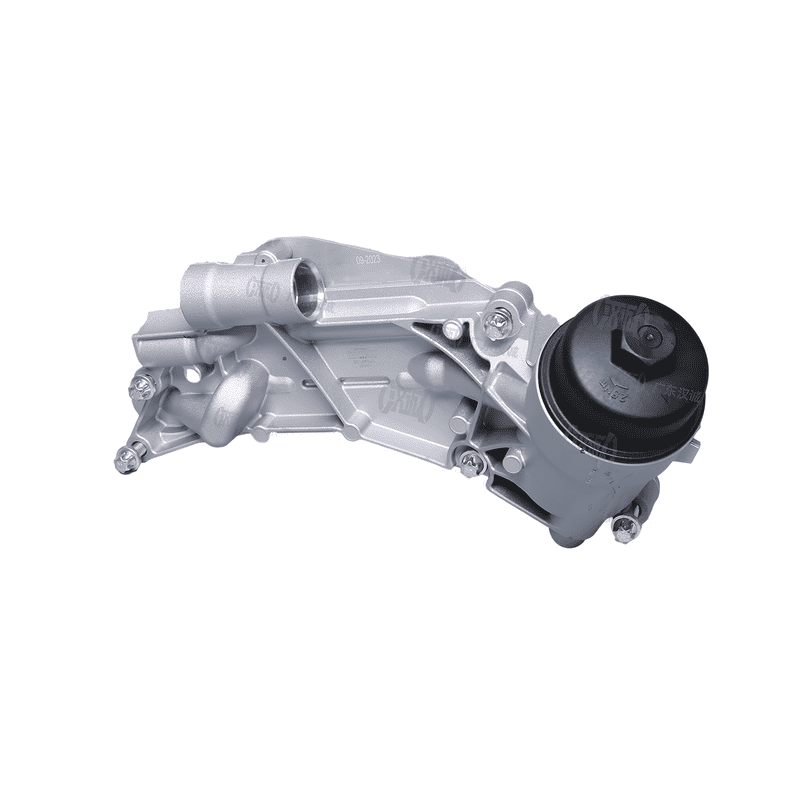 Oil Filter Housing Assembly with Oil Cooler Aluminum