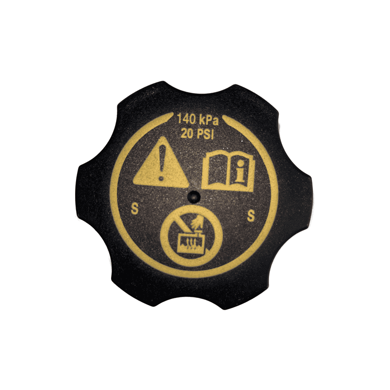 Coolant Reservoir Cap Black