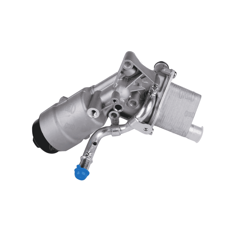 Oil Filter Housing Assembly with Oil Cooler Aluminum