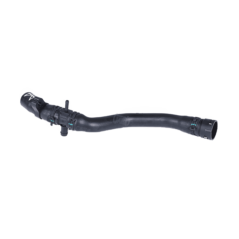 Upper Radiator Hose Radiator to Cylinder Head Rear with 4-Way