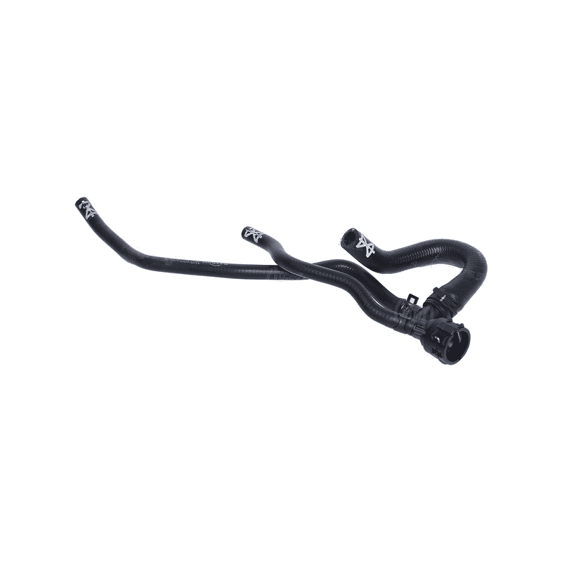 Upper Radiator Hose Turbo Radiator to Intercooler with 4-Way