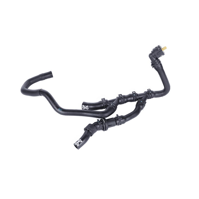 Heater Hose with Thermostat Multi Section Dual T-Fitting