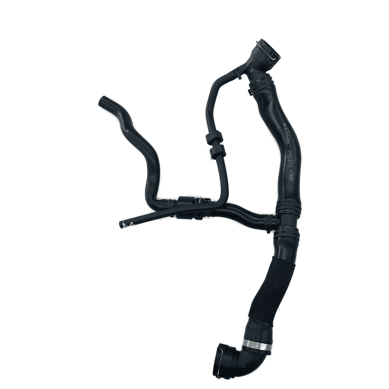Upper Radiator Hose Radiator to Water Pump Dual T with Thermostat