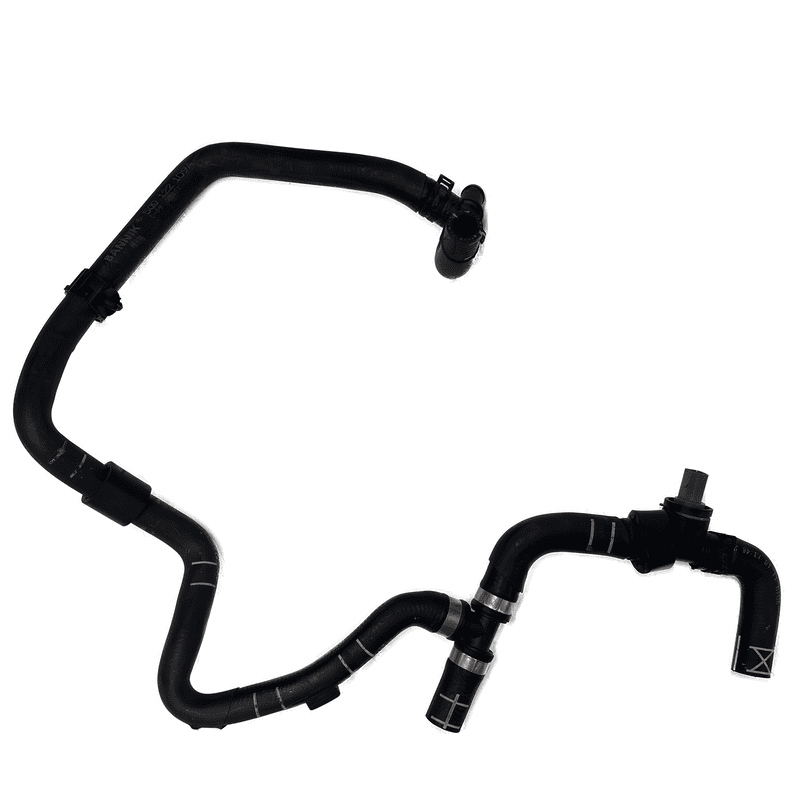 Coolant Reservoir Hose Lower with Tee to Thermostat