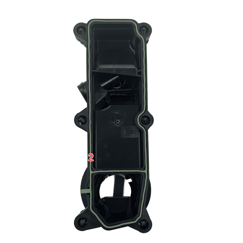 Blow-by Valve Oil Water Separator on Oil Cap Seat