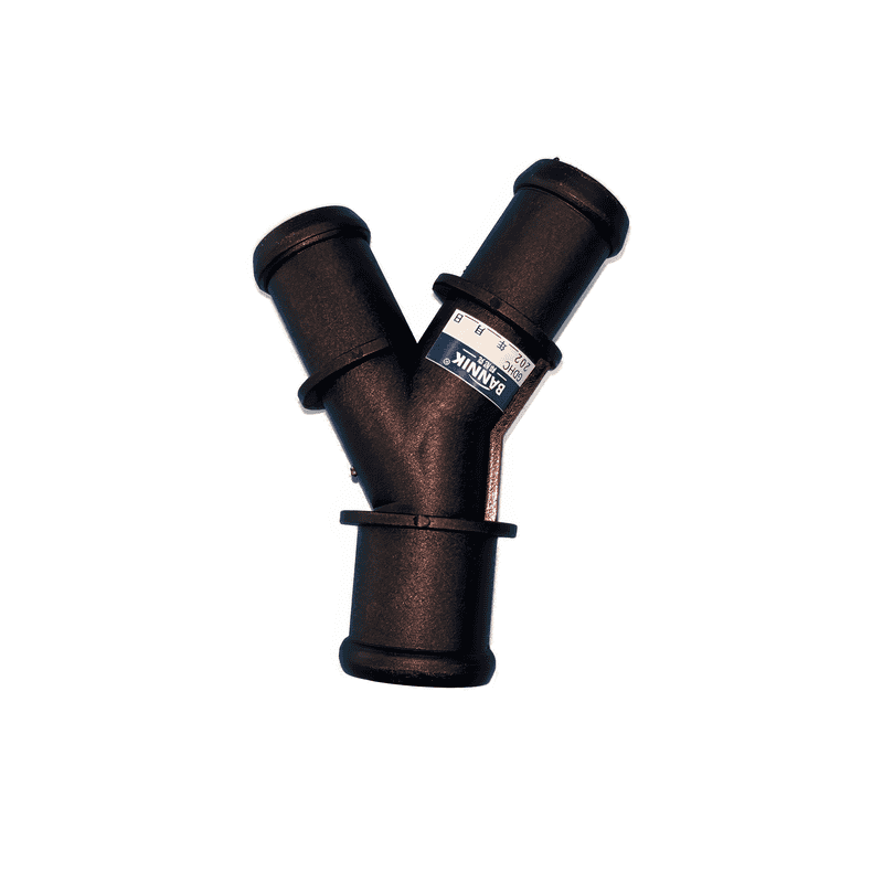 Coolant Pipe Fitting Y-Type 3-Way 25x20x20