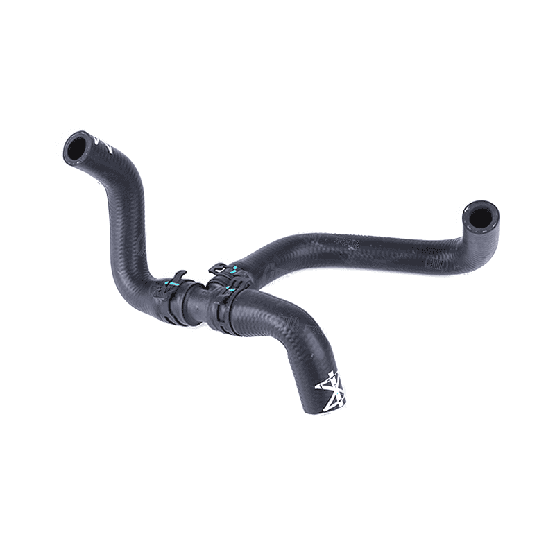 Heater Hose Intercooler to Auxiliary Pump to Metal Pipe with T-Fitting