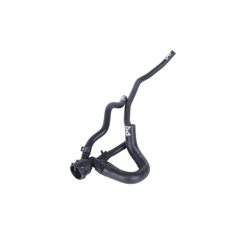 Upper Radiator Hose Auxiliary Tank to Intercooler with 4-Way