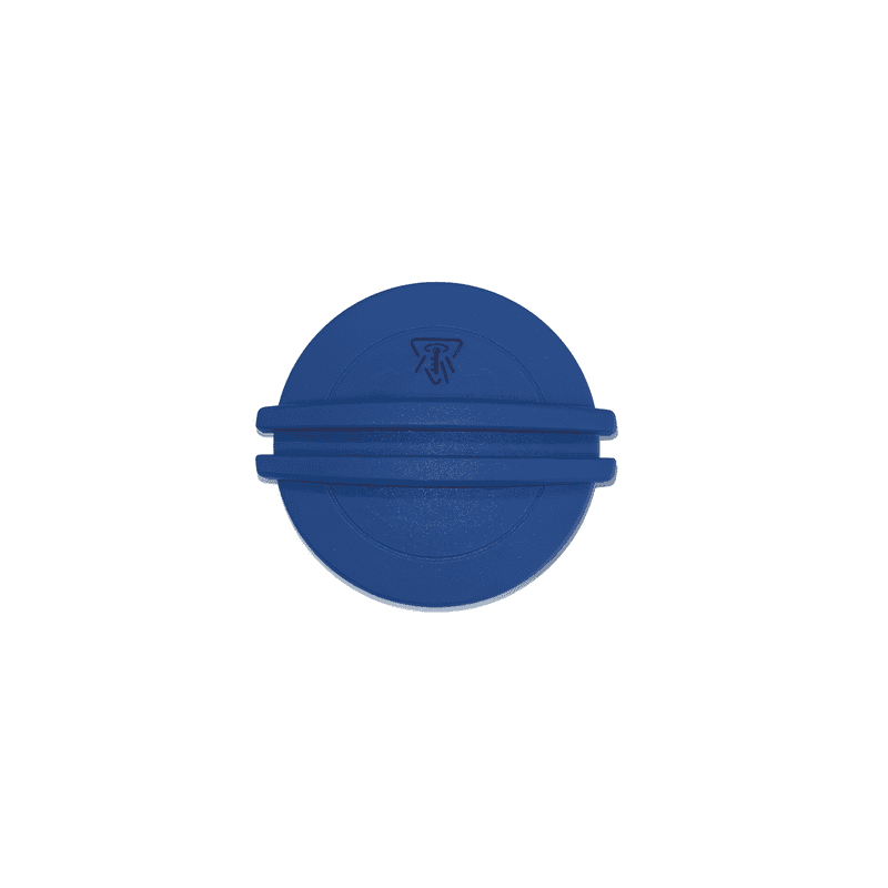 Coolant Reservoir Cap Blue Double Bar