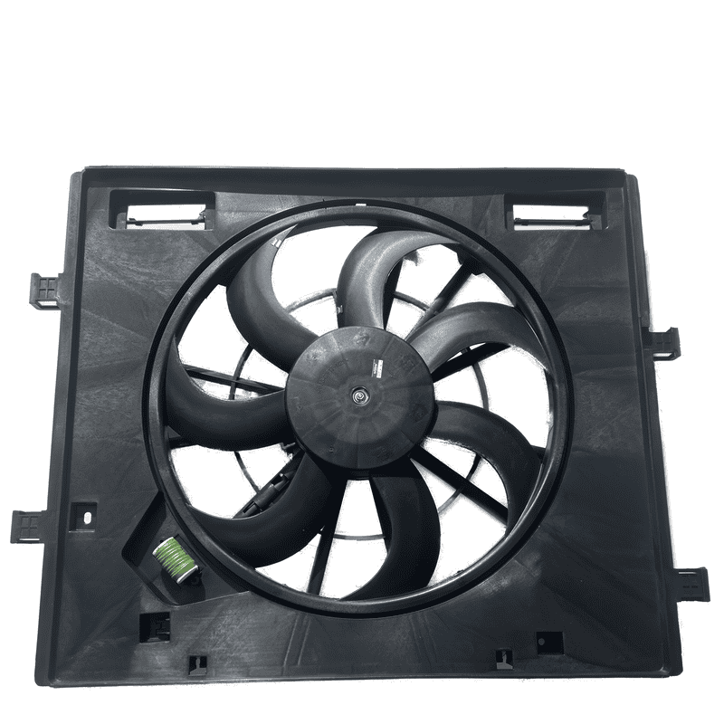 Electric Cooling Fan Assembly Single with Resistor YH0797 YH00167