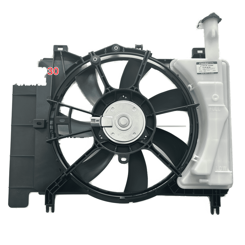 Electric Cooling Fan Assembly Single with Reservoir CFTC12 YH0186