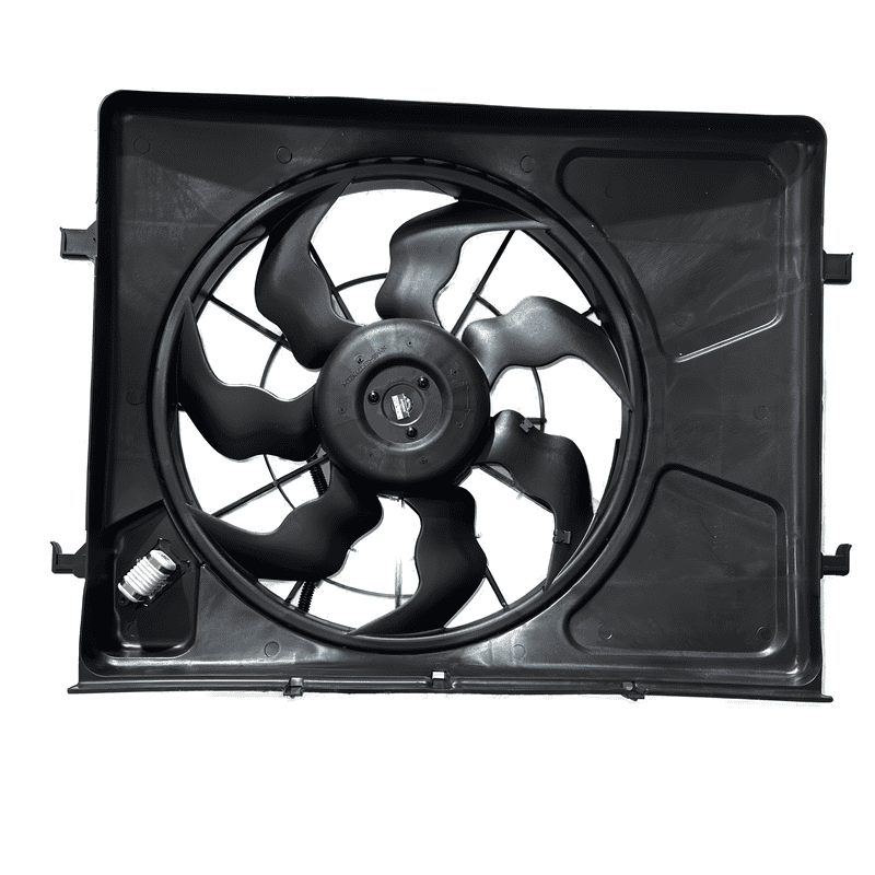 Electric Cooling Fan Assembly Single with Resistor YH0095