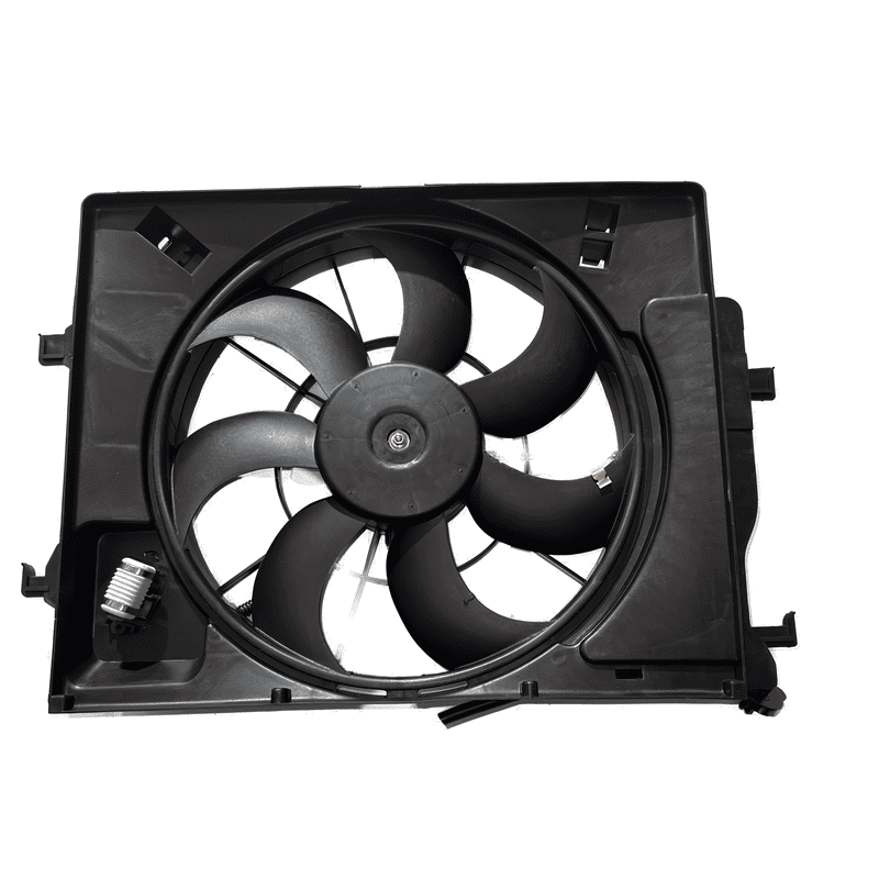 Electric Cooling Fan Assembly Single with Resistor with Reservoir YH0101