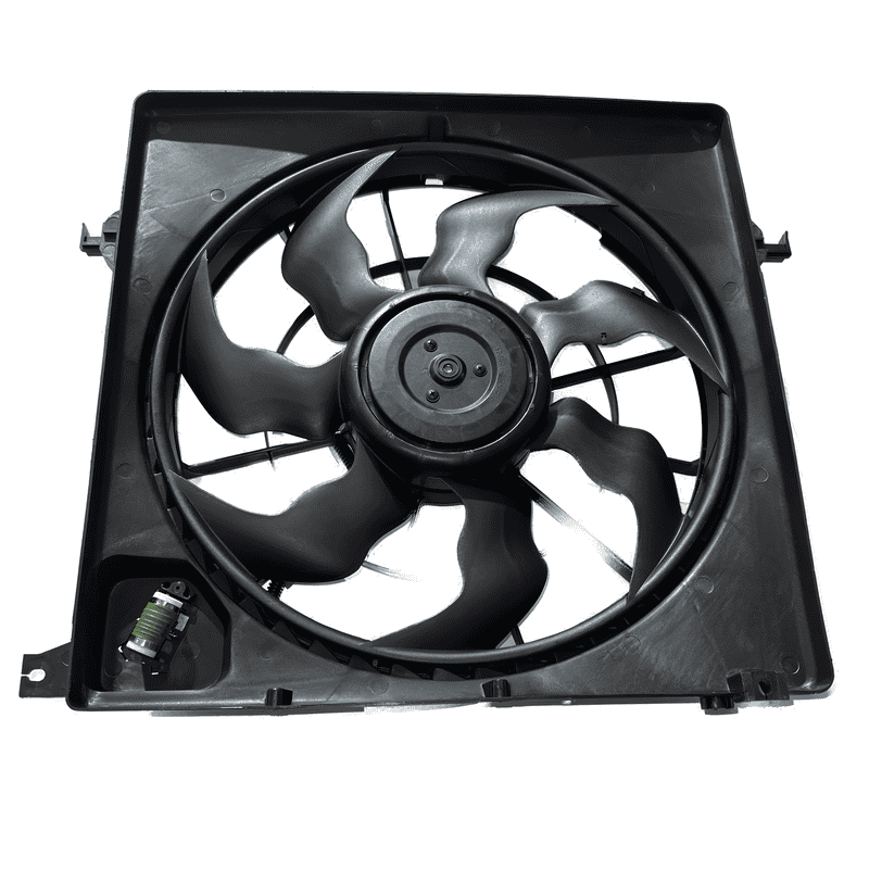 Electric Cooling Fan Assembly Single with Resistor YH0212