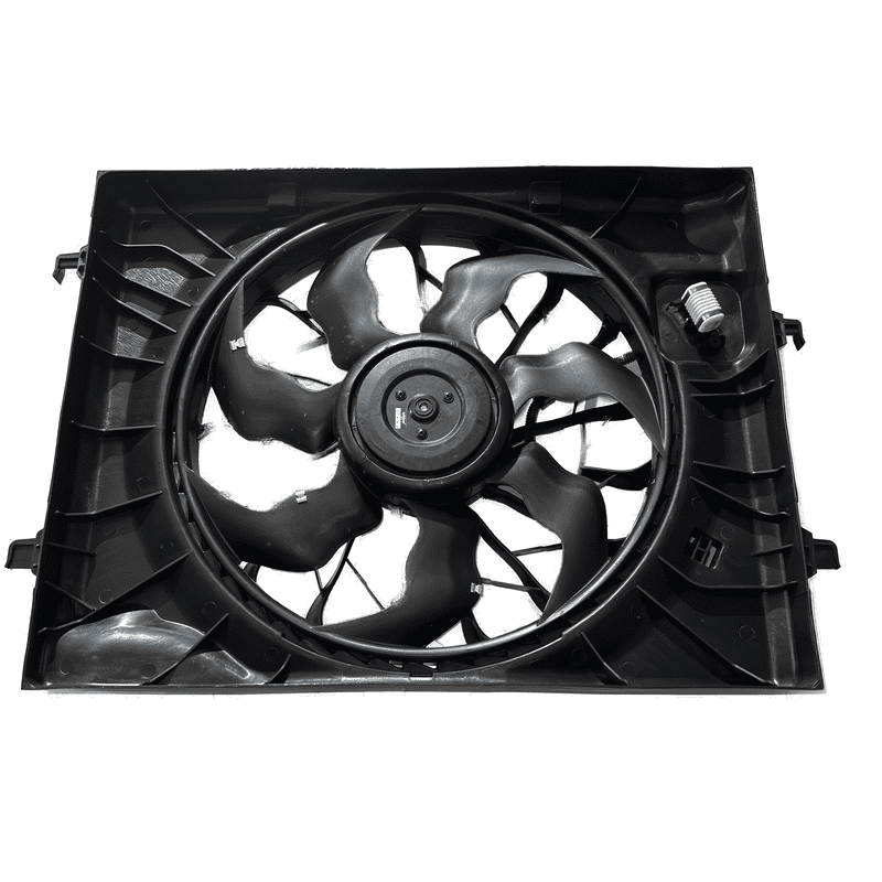 Electric Cooling Fan Assembly Single with Resistor YH0378