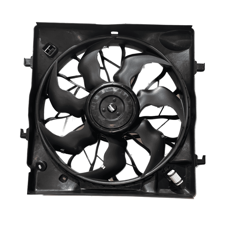 Electric Cooling Fan Assembly Single with Resistor YH0402
